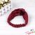 Cloth scarf female loose hair bundle cross face hair headband headband hair ornaments headband