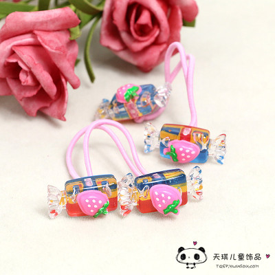 Baby girl cute candy's rubber band hair band accessories