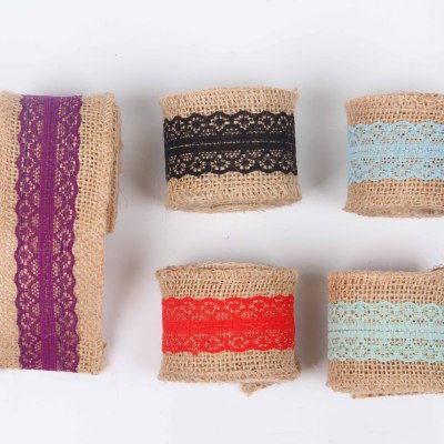 Lace lace linen tape retro gift gift packaging interior decoration accessories