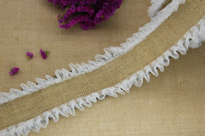 Lace linen roll on both sides lace wrinkle linen DIY handmade Christmas wedding craft lace