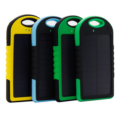 Mobile solar power outdoor foot 5000 mAh polymer Bao charged Bao.