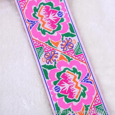 10.2cm ethnic pollution and ribbon scarf and scarf accessories