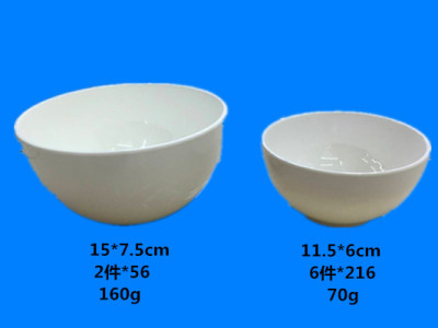 Melamine stock Melamine bowl either black or white Melamine new style