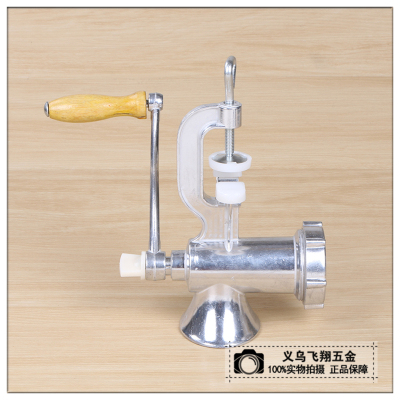 Hand-rolling aluminum alloy meat grinder sausage grinder household meat grinder