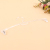 Factory Direct Sales Boutique Transparent Hanger Pants Rack Plastic Coat Hanger Clip Hanger