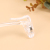 Factory Direct Sales Boutique Transparent Hanger Pants Rack Plastic Coat Hanger Clip Hanger