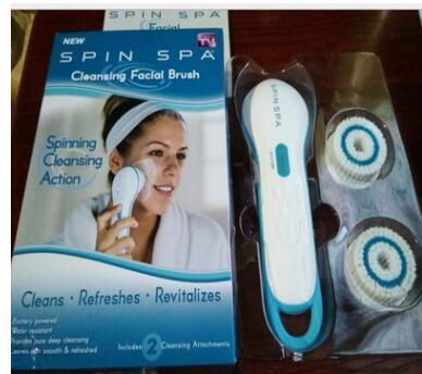 Face Wash Gadget Electric Facial Brush Facial Cleaner Face Brush Cleaner Electric Massage Brush TV