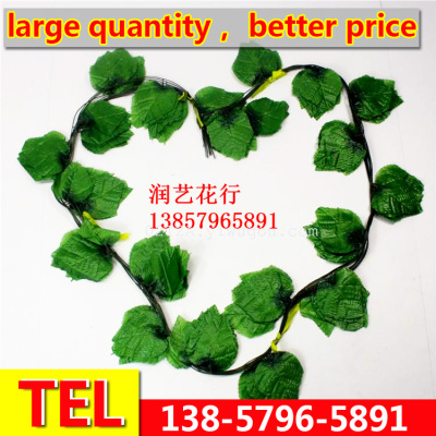 Factory direct selling plant rattan vines, artificial rattan artificial rattan hotel decoration.