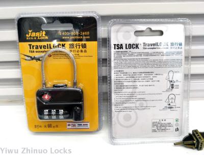 3 digits TSA Cable Combination Lock,Tsa Combination Padlock