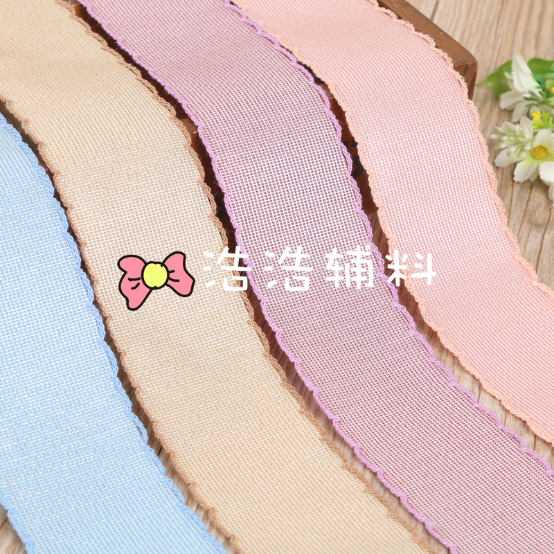 厂家直销 双面彩色缎带织带花边diy饰品辅料