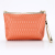 Korean version of high-quality waterproof pu cosmetic bag ladies candy high heels sailing package