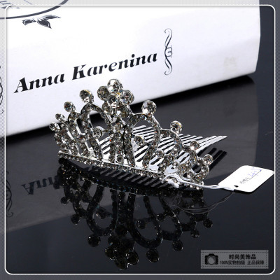 Wedding wedding rhinestone crystal crown hair ornaments wedding dress accessories