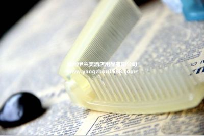 Comb Minghui Hotel Supplies Wholesale Comb Plastic Hairbrush Disposable Comb Hotel Room Supplies