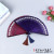 Chinese style restoration classic miniature bamboo high - grade fan hollowed out lady antique style handicraft gift small folding fan