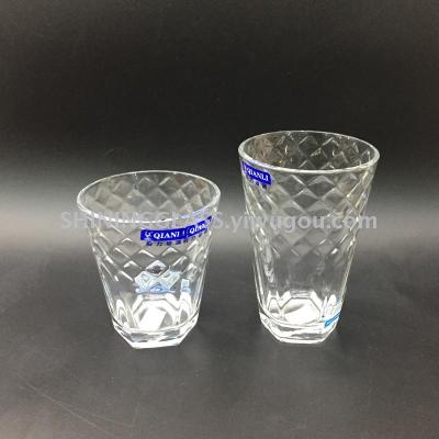 water glass drinking glass squar glass 