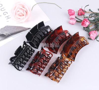 New popular temperament beautiful caught clip large hairpin hair claw bath clip hair ornaments jewelry