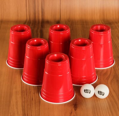 Double color table tennis Party cup.