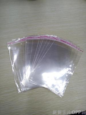 Spot wholesale OPP self-adhesive transparent bags bags 7*12cm