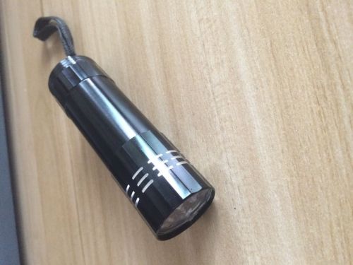 led aluminum portable mini nine light torch promotion flashlight 9led flashlight