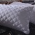 Stereo quilted feather velvet pillow pillow star hotel cotton washed pillow cotton pillow factory direct