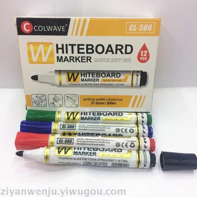 Ink Can Be Added Whiteboard Marker Erasable Marking Pen CL-580