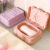 Waterproof Rose Carved Soap Box Bathroom Drain Soap Dish Simple Large Travel Soap Holder Soap Holder