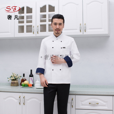 Hotel chef suits uniforms made of Chinese-style chefs
