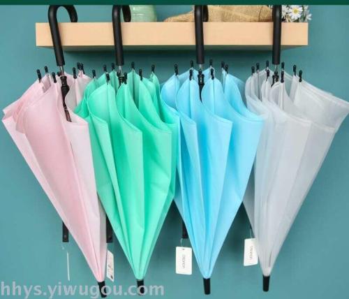 rain transparent umbrella advertising umbrella straight umbrella frosted umbrella eva umbrella umbrella children‘s umbrella triple folding umbrella