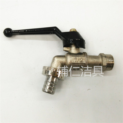 Sanding nickel faucet 1/2 faucet faucet faucets exported to South Africa North America single cold tap