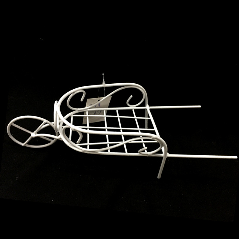 铁艺花架子 客厅室内欧式单车型花盆架