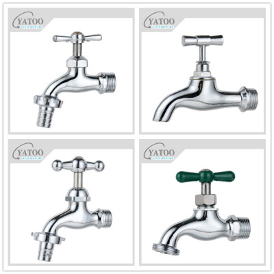 Faucet faucet brass/zinc alloy South American open washing machine 1/2 3/4