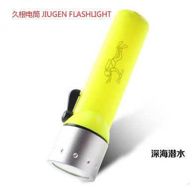 Portable diving DIVE LIGHT household lighting lights outdoor long-range waterproof LED flashlight wholesale
