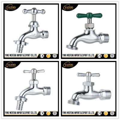 Dubai Middle East UK faucets 3/4 brass water tap faucet washer faucets large diameter nozzle