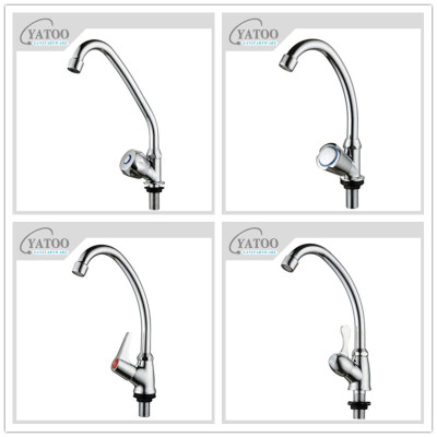 Lavatory single cold faucet kitchen bathroom basin faucet handle handle handle