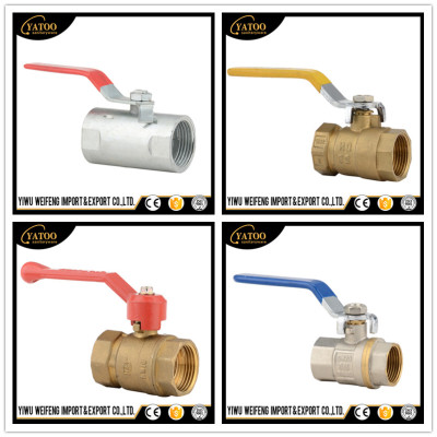 South America Middle East Russia brass internal thread of ball valves DN15, DN20 1/2