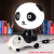 Bobby Car Plug-in Small Night Lamp Creative KT Panda Warm Light Bedroom Bedside Lamp Cartoon Birthday Gift Table Lamp