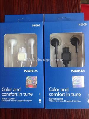 Nokia headset N5000 NOKIA model 3.5MM universal