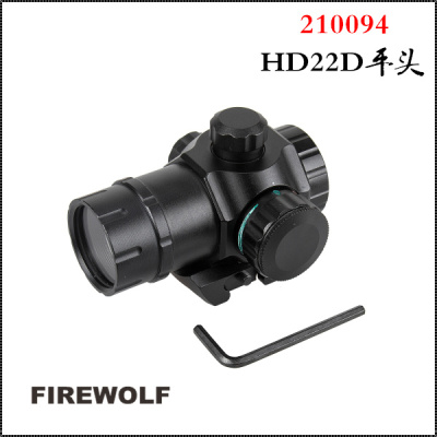 210094 FIREWOLF fire Wolf HD22D flat head target mirror