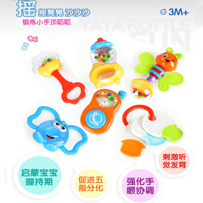 Baby teether toys Baby gum ring bells Baby toys Baby gift items