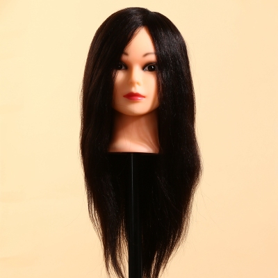 'Long straight hair real hair wig real hair style real hair suit Long hair of women can be ironed and dyed