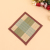 Male bamboo wood environment protection bamboo mat cup cushion cup cushion pan cushion kitchen mat.