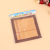 Male bamboo wood environment protection bamboo mat cup cushion cup cushion pan cushion kitchen mat.