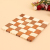 Male dry bamboo wood heat insulation cushion cup cushion cup mat cushion for the heat resistant pad.