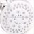 Super Turbo shower head water-saving high-end Super Turbo electroplated handheld shower heads