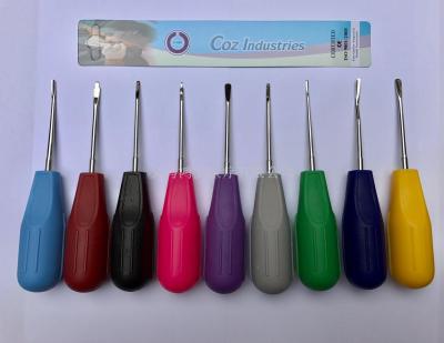 Dental surgical instrument tooth extraction knife.