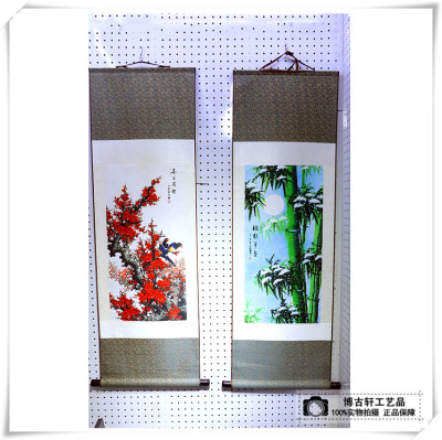 Calligraphy and Painting Landscape Painting for Living Room Decorative Calligraphy and Painting Chinese Painting Mounting Calligraphy and Painting Factory Direct Sales