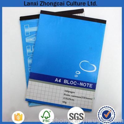 A4 adhesive binding, export substitutes notebook, student diary notebook custom manufacturers