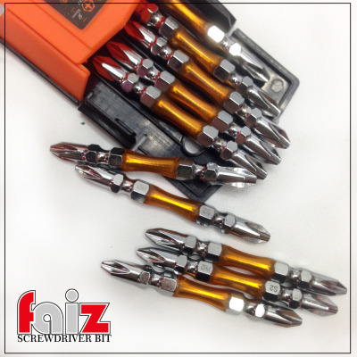 Hardware tools screwdriver professional grade anti-shock crystal batch head strong magnetism.