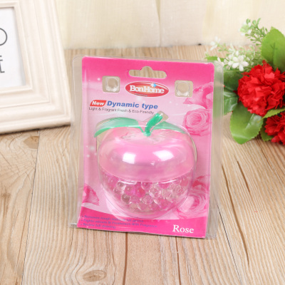 Apple Aromatic Beads Ocean Baby Toilet Deodorant Solid Freshener Absorbent Resin Car Aromatic