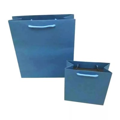 Environmentally friendly kraft paper gift bags